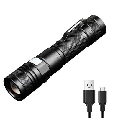 China Super Bright Powerful Camping Military Convenient Mini Led Torch Tactical Flashlight Waterproof Chargeable From China for sale