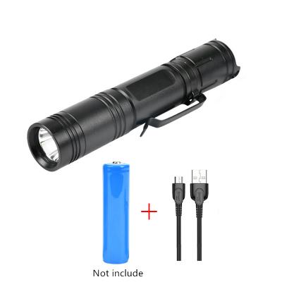 China China Convenient Powerful Camping T6 Mini Super Rechargeable Waterproof Bright Tactical Flashlight for sale