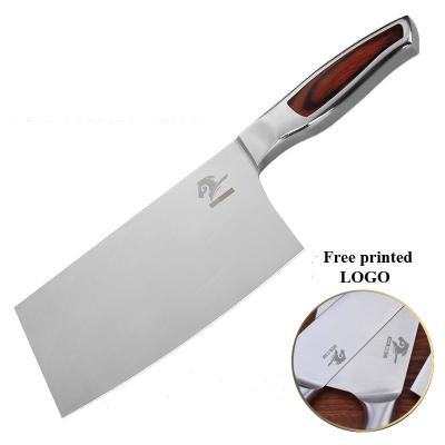 China Viable Wholesale High Quality Stainless Steel Chef Knife Cook Cleaver Kitchen Knife for sale