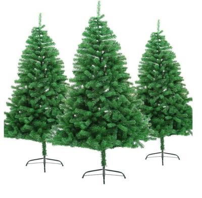 China PVC Christmas Tree Pine Needle PVC Artificial Christmas Tree For Decoration for sale