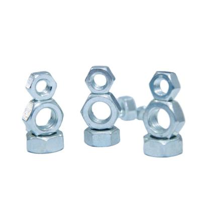 China Heavy Industry Hot Sale OEM Free Sample M2 M4 M6 M8 M10 M12 M20 Mechanical Architecture Whole Hex Nut for sale