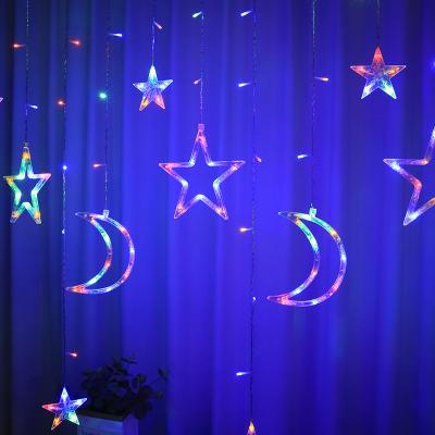 China Faceted Indoor Christmas Decorations Curtain Lights Holiday Lights Cover Christmas Decorations for sale