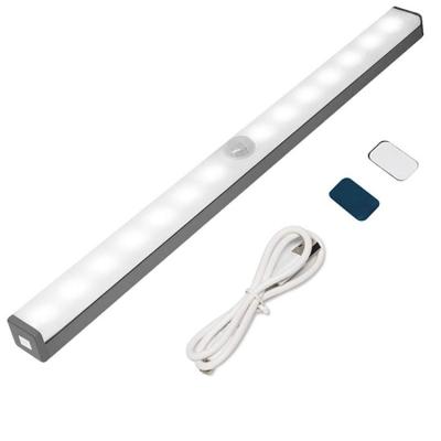 China Modern USB Rechargeable Magnetic Suction Cabinet Light Led Light For Cabinet Led Sensor Lamp Suitable For Kitchen, Wardrobe, Hallway for sale