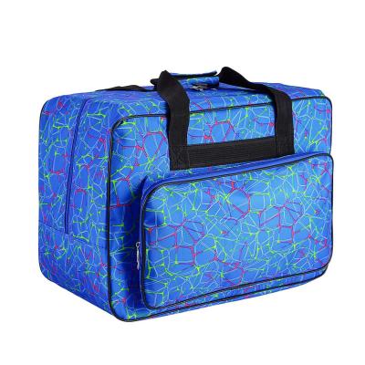 China Durable Custom Waterproof Sports Bag Tote Bag Carrying Case Folding Sewing Machine Travel Bag for sale