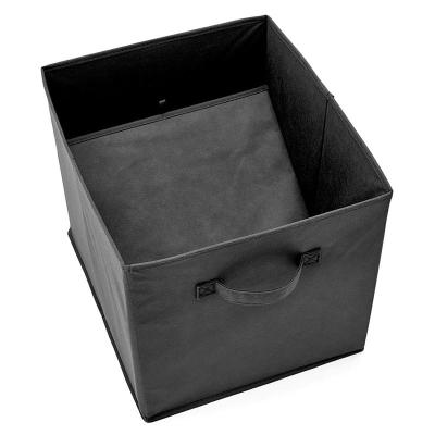 China Sustainable Toy Storage Box With Handle Non Woven Fabric Cube Without Cover Storage Box for sale