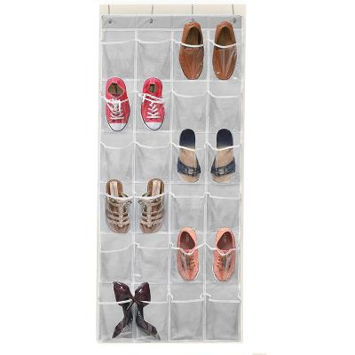 China Viable Over The Door Shoe Organizer Collapsible Hanging Shoe Rack Organizer for sale