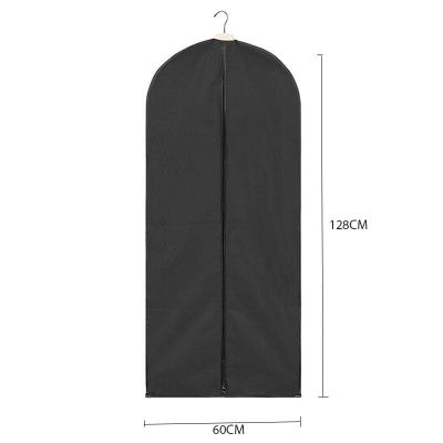 China Suit Dust Proof Bags Suit Covering Nonwoven Garment Bags For Suits Travel for sale