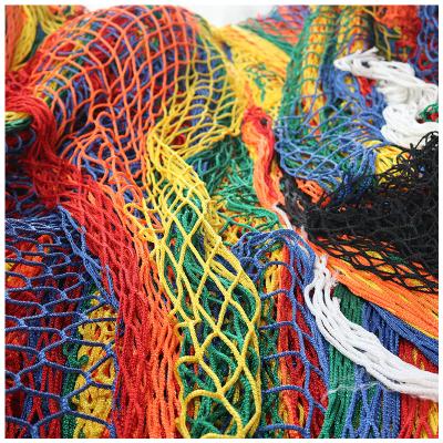 China For protection customization nylon safety net playground used nylon safety nets (mesh size: 12cm, diameter: 8mm) for sale