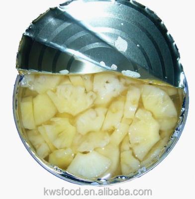 China Canned chunks of canned pineapple in syrup for sale