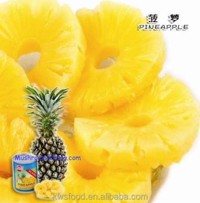 China Canned pineapple chunks in light syrup for sale