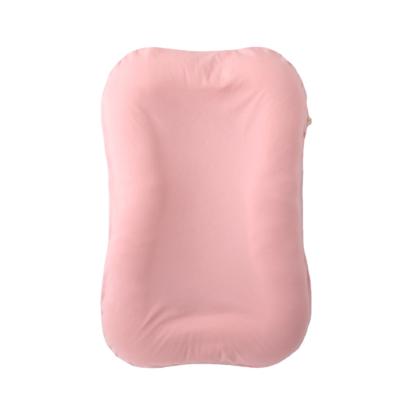 China Modern Wholesale Newborn Couch Co Sleeper Baby Nest Safe Pink 100% Cotton Bed for sale