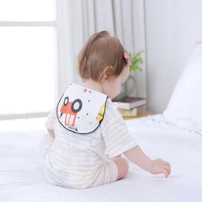 China Wholesale Kids Hot Style Cartoon Baby Headband Cotton Towel, Breathable Printed Baby Muslin Back Headbands for sale