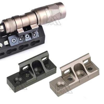 China Weapon Light Mount for Surefir M300 M600 M300V Series Mounted on Keymod and M-LOK Rail Universal for sale