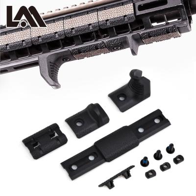 China Airsoft M-LOK Tactical Hand-Stop Kit Low-Profile Handle Grip for M-LOK MLOK Rail Cover BK/DE Universal for sale