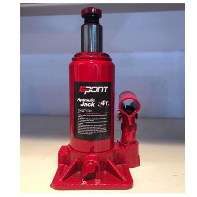 China 2021 Car Jack Factory Supply Good Quality Hot Selling Good Quality Hand Tool 4T Hydraulic Plastic Bottle Jack For Vehicle Maintenance With Box for sale