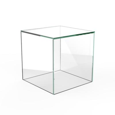 China YKL-101 viable transparent acrylic cube box, top grade display case, lucite storage box for sale