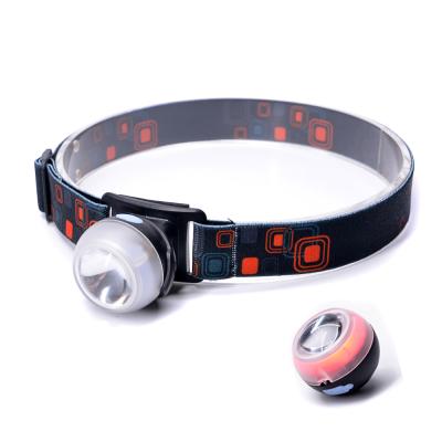 China Multifunctional Round LED Head Lamp , Super Bright Head Light With Adjustable Strap for sale