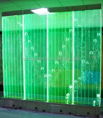 China Changeable Bubble Feature Patterns Show H8*W8ft LED Digital Programmed Bubble Feature Screen Divider Wall Hotel Restaurant KTV Bar Mall Store for sale