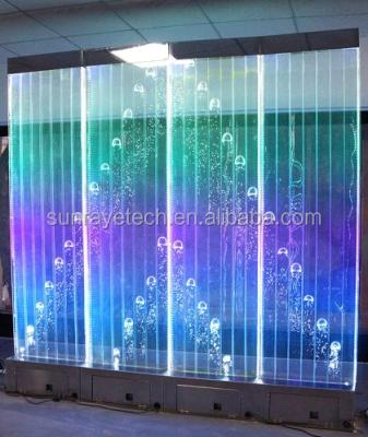 China Changeable Bubble Feature Patterns Show Scheduled Water Bubble Random Dancing Wall For Hotel KTV Restaurant Office Bar SPA Mall for sale