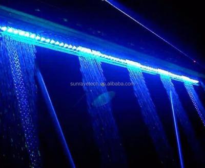 China 2018 5mm Stainless Steel #316 Digital Graphic Curtain Dynamic Digital Water Curtain For Renting Stage Event for sale