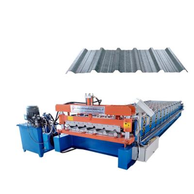 China Building Material Shops Wall Cladding Aluminum Sheet Roll Forming Machine for sale