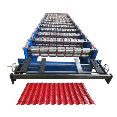 China Building Material Stores Step Tiles Roofing Cold Sheet Making Machine From Porcelain for sale