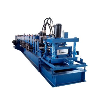 China High grade No. 45 forged steel with 0.05mm chrome plating low cost china factory price hard purlin roll forming machine for construction home for sale