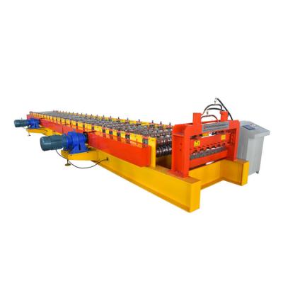 China Building Material Stores Decking Floor Panel Making Machine Line for sale