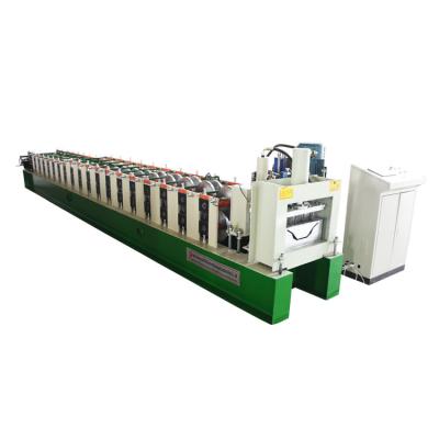 China Building Material Shops Metal Rain Gutter Roof Channel Bending Roll Forming Machine for sale