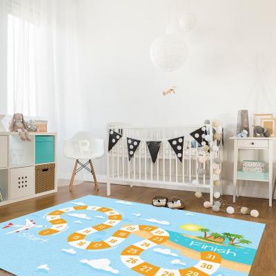 China City Life Education Hopscotch Playmat Road Map Kids Anti-Slip Blanket Play Mat for sale