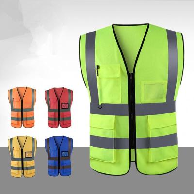 China Low Price Reflective Traffic Construction Vest Safety QUICK DRY for sale