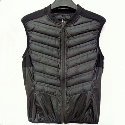 China Sale QUICK DRY Warm Vest Stripper Winter Vest Outdoor Quilted Light Weight Sports Vest Zipper Crop Sports Vest Streetwear for sale