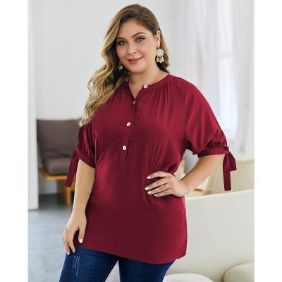 China Breathable Fashionable Casual T Shirts Tops For Summer Shirts For Women Blouses for sale