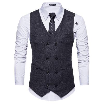 China Anti-pilling NEW ORIGINAL tuxedo waistcoat vest suits with lowest price for sale