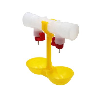 China Plastic Chicken Feeder Automatic Chicken Nipple Drinkers System Poultry Nipple Drinker For Chickens House for sale