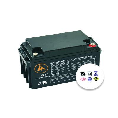 China Machine- OEM/ODM 18650 12v 65Ah 75Ah 120Ah deep cycle rechargeable lead acid battery for sale