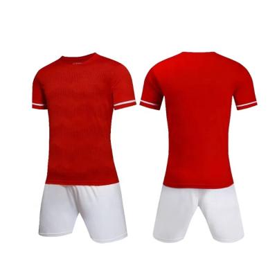 China Breathable Kid Soccer Jersey Set Custom Soccer Uniform Sets Soccer Jersey Kit Summer Winter Unisex OEM for sale