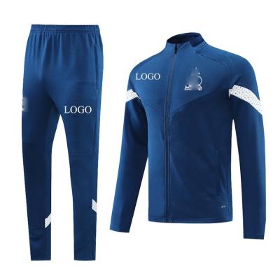 China 2022 Men Soccer Training Suit Football Sportswear Autumn/Winter Tracksuit Breathable Jogging Soccer Training Clothes for sale