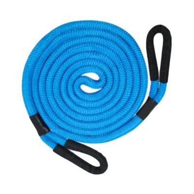 China 1/2' X20ft Recovery Tow Rope Heavy Duty Offroad Nylon Kinetic Snatch Belt For Car, Truck, ATV, UTV, Jeep for sale