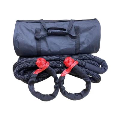 China Kinetic Recovery Nylon Gear Recovery Rope With Slack Shackles Kit for sale