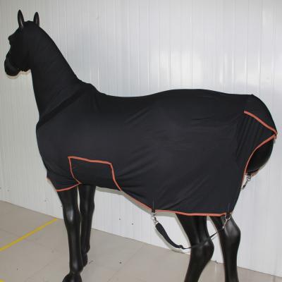 China Horse Blanket Sheet Lycra Anti Inflammatory Running Vest Horse Hood Horse Blanket Copper Horse Wraps Elastic Quick Sheet Lycra for sale