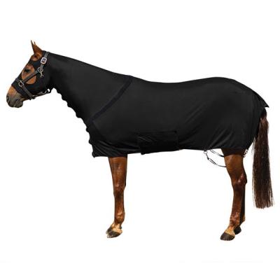 China Horse Blanket Sheet Horse Blanket Elastic Horse Lycra Hood With Zipper Stretch Horse Lycra Hood One Hood for sale