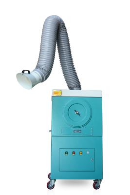 China Mobile Welding Fume Extractor Welding Fume Dust Collector With Arms for sale