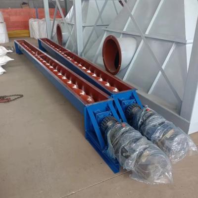 China Steel Electrical Screw Conveyor Type U Portable Grain Screw Conveyor for sale