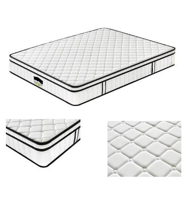 China Luxury hotel pocket spring mattress convertible full size box spring with memory foam massage mattress for bedrooms for sale