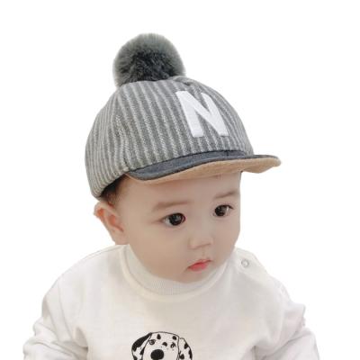 China COMMON High Quality Baseball Hat for Kids Autumn Winter Fashion Warm Girls Boys Ball Caps for sale