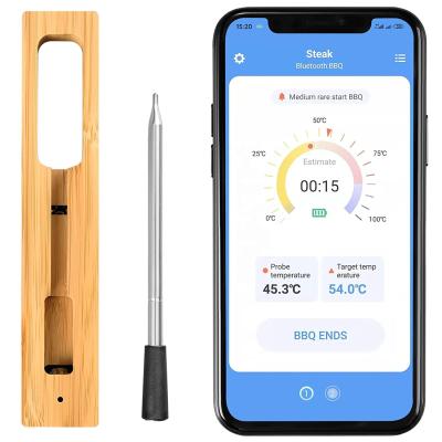 China Amazon's Easy Choice 165ft Long Range Smart Wireless Meat Thermometer, First Truly Wireless Meat Thermometer for sale