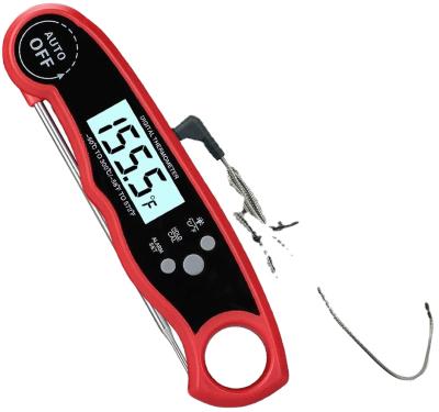 China MeatThermometer Instant Read With Backlit Light Display Oven Safe Leave In Meat Thermometer, Dual Probe Instant Read Food Digital Meat Thermometer With Alarm Function for sale