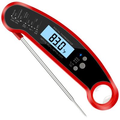 China Thermometer with Calibration and Backlit Waterproof Instant Revealed Meat Thermometer with Backlight, Calibration Magnet for sale