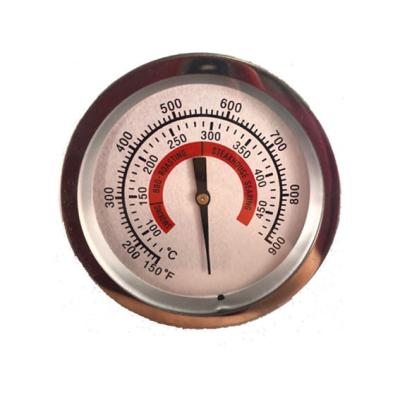 China Easily Cleaned Pizza Oven Thermometer BBQ Charcoal Grill Pit Smoker Temp Gauge Grill Thermometer for sale